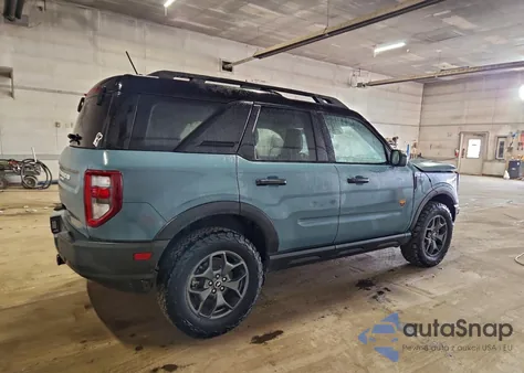 2021 Ford Bronco Sport Badlands from USA, damaged, VIN 3FMCR9D93MRA65474